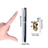 2 Set Pocket-Sized Pen Style Fishing Rod - Compact, Portable, and Ultra-Lightweight for Ice Raft, Bridge