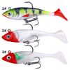 T-Tail Lead Fishing Lure Set for Outdoor Fishing